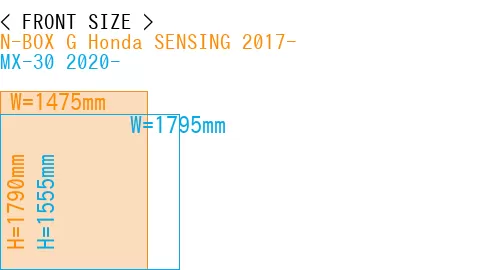 #N-BOX G Honda SENSING 2017- + MX-30 2020-